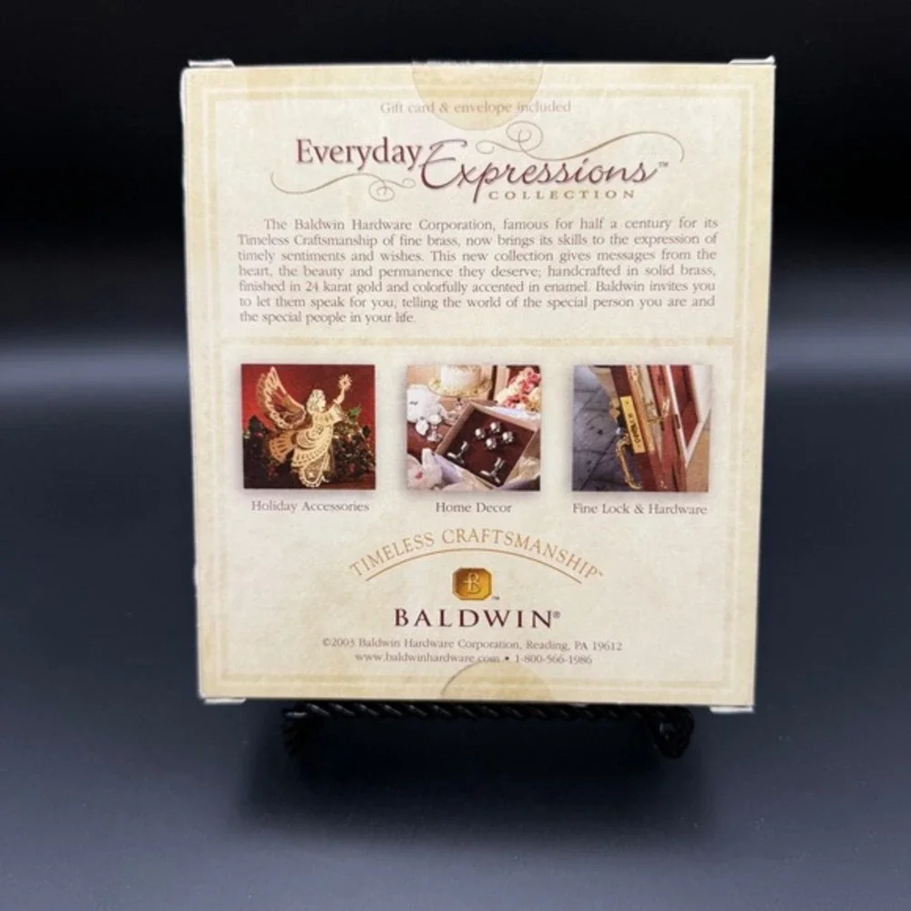 Baldwin Everyday‎ Expressions Anniversary Ornament New